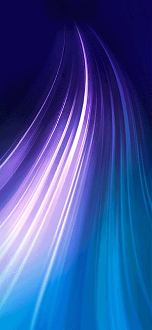 Note 8 Purple Light Waves Wallpaper