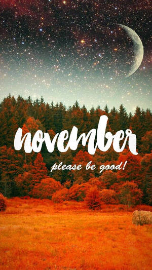 November Iphone Lock Screen Wallpaper