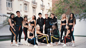 Now United Posing Outdoors Wallpaper