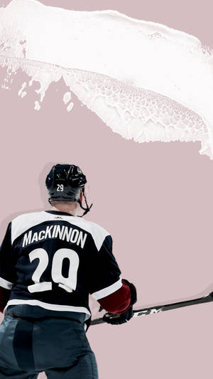 Number 20 Graphic Art Nathan Mackinnon Wallpaper