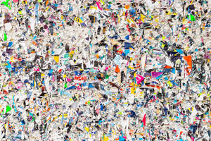 Numerous Magazine Torn Pages Collage Wallpaper