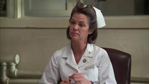 Nurse Ratched In White Wallpaper