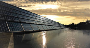 Nv Energy Reservoir Solar Panels Wallpaper