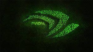 Nvidia Lights Logo Wallpaper