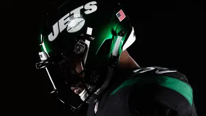 Ny Jets Player Side Profile Wallpaper