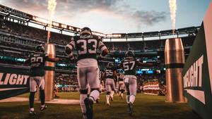 Ny Jets Players Entrance Wallpaper