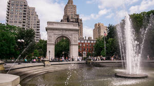 Nyu Washington Square Park Wallpaper