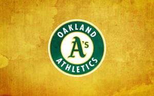 Oakland Athletics Yellow Aesthetic Wallpaper