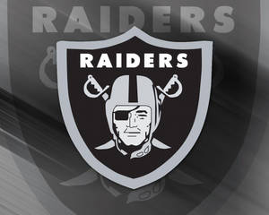 Oakland Raiders Logo Nfl Teams Grayscale Wallpaper
