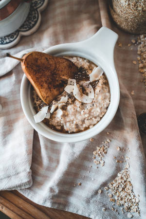 Oatmeal With Pears Wallpaper