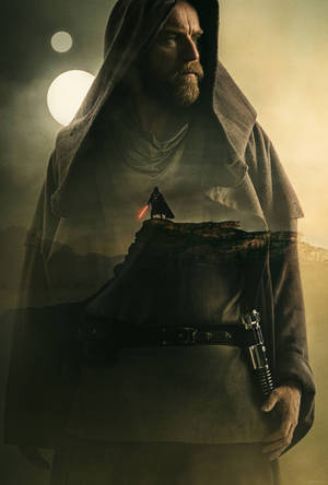 Obi Wan Kenobi Double-exposure Poster Wallpaper