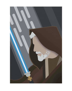 Obi Wan Kenobi Vector Art Wallpaper