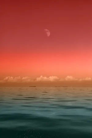 Ocean Gradient Dusk Wallpaper
