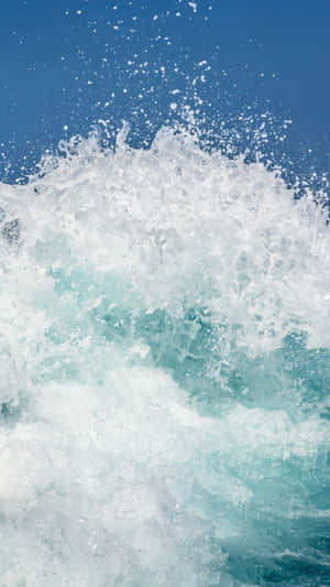 Ocean Wave Splash Iphone Wallpaper