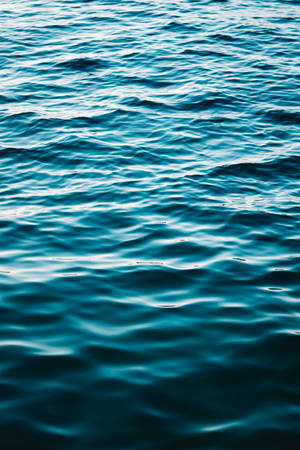 Ocean Waves Blue Aesthetic Ipad Wallpaper