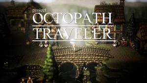 Octopath Traveler Game Poster Wallpaper
