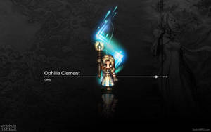 Octopath Traveler Ophilia Clement Icon Wallpaper