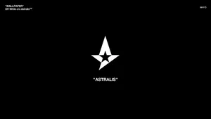 Off White Astralis Wallpaper