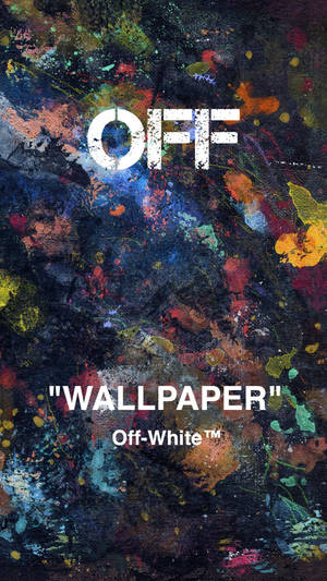 Off White Color Abstract Wallpaper
