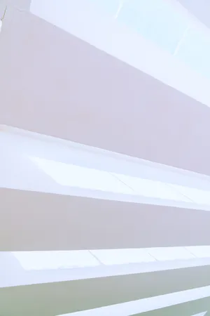 Off White Horizontal Bands Wallpaper