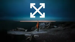 Off White Nature Wallpaper