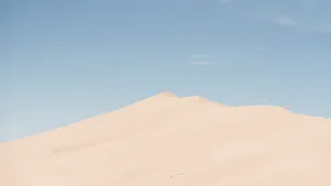 Off White Sand Dunes Wallpaper