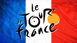 Official Flag Of Tour De France Wallpaper