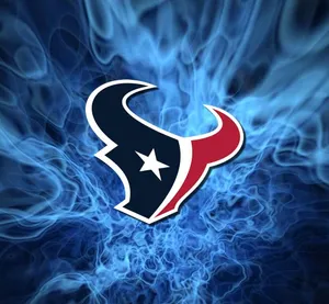 Official Logo For The National Football League's Houston Texans Wallpaper