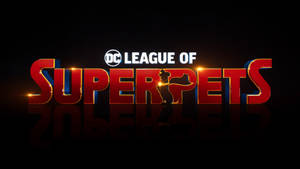 Official Logo Of Dc League Of Super Pets Wallpaper