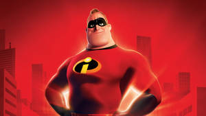 Official Mr. Incredible Poster Wallpaper