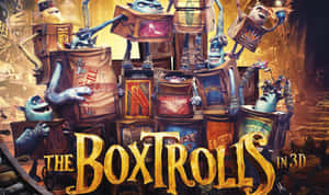 Official Poster Of The Boxtrolls 3d Wallpaper