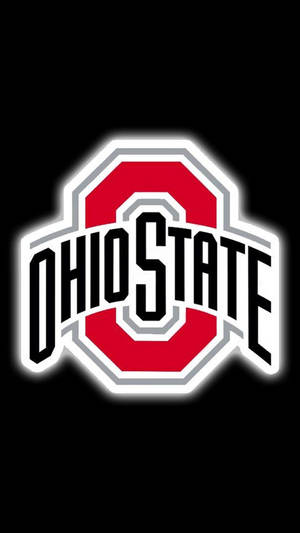 Ohio State Buckeyes Black Logo Wallpaper