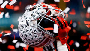 Ohio State Football Player Armani Reeves Helmet Wallpaper