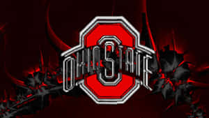 Ohio State Logo On A Black Background Wallpaper