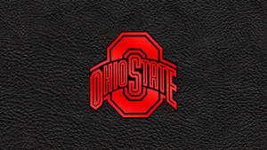 Ohio State University Leather Texture Wallpaper