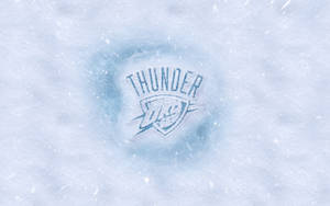 Oklahoma City Thunder Blizzard Art Wallpaper