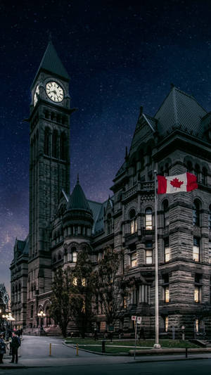 Old City Hall In Toronto Wallpaper