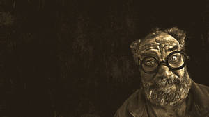 Old Man With Ugly Glasses Wallpaper