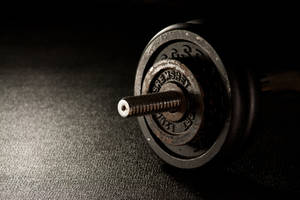 Old Rusty Barbell Wallpaper