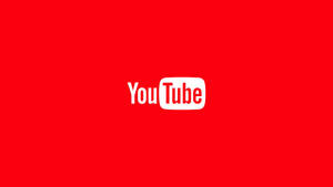 Old Youtube Logo Minimalist Wallpaper