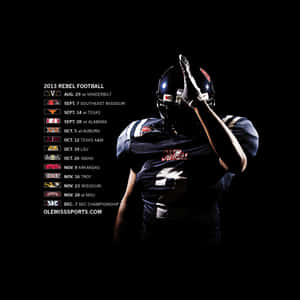 Ole Miss Football Match Schedule Wallpaper