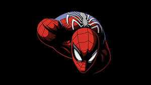 Oled 4k Spider-man Crawling Wallpaper