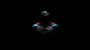 Oled 4k Superman In Darkness Wallpaper