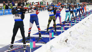 Olympic Sport Rifle Shooting Wallpaper