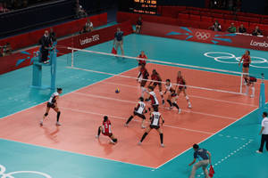Olympics Game Volleyball 4k Wallpaper