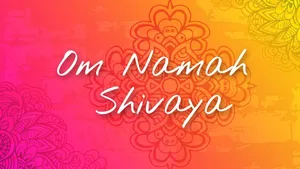 Om Namah Shivaya Gradient Wallpaper