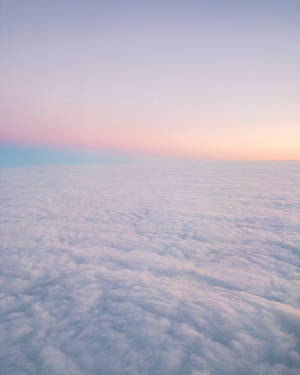 Ombre Sea Of Clouds Wallpaper