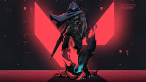 Omen And Logo Valorant Desktop Wallpaper