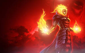 On Fire Dormammu Wallpaper