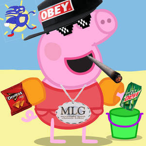On Vacation Peppa Pig Meme Wallpaper